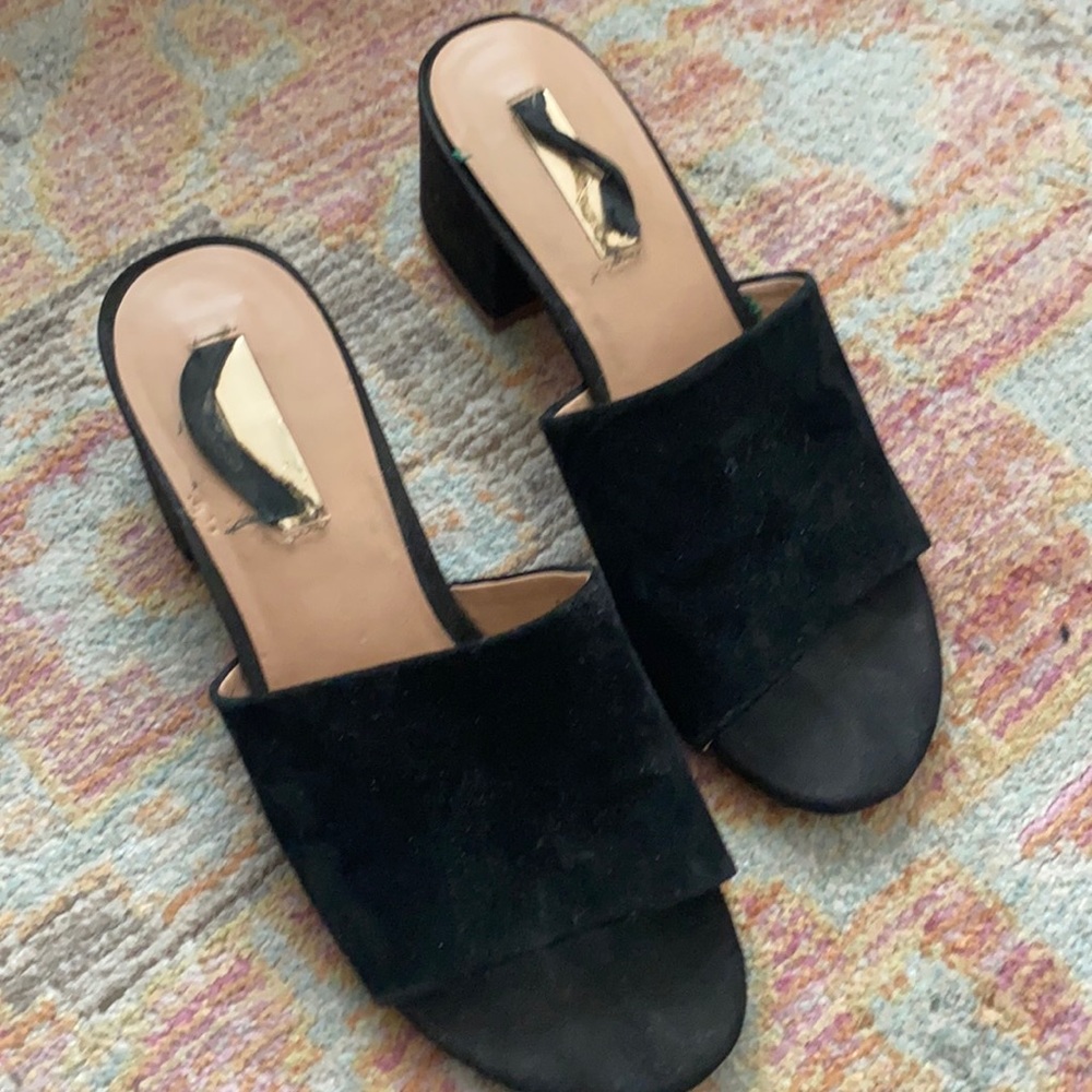 Dolce Vita Helinka Leather Slides